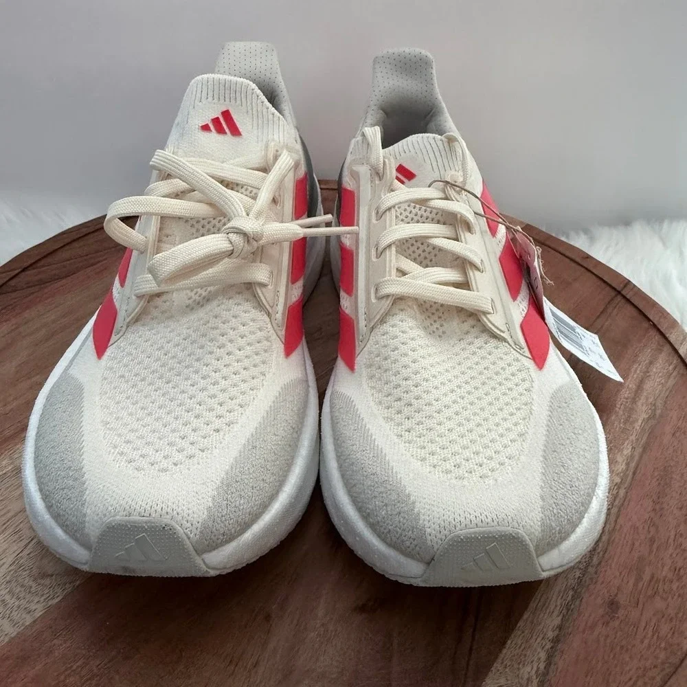 Adidas‎ Ultraboost 5X W Running Shoes Cream Coral White Women US 8